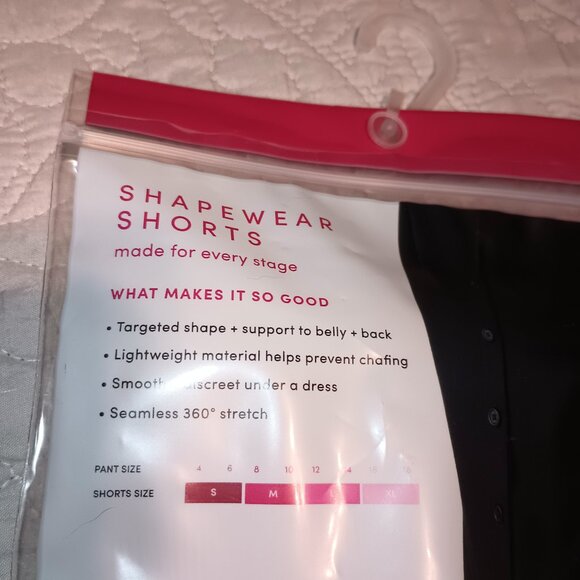 Shapewear Bike Shorts Maternity - Isabel Maternity by Ingrid & Isabel™ Taupe - Picture 6 of 9